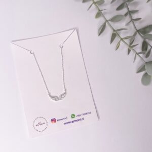 Collar Plata Alas Ángel - Imagen 1