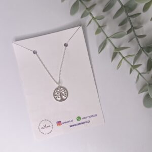 Collar Plata Árbol De La Vida - Imagen 1